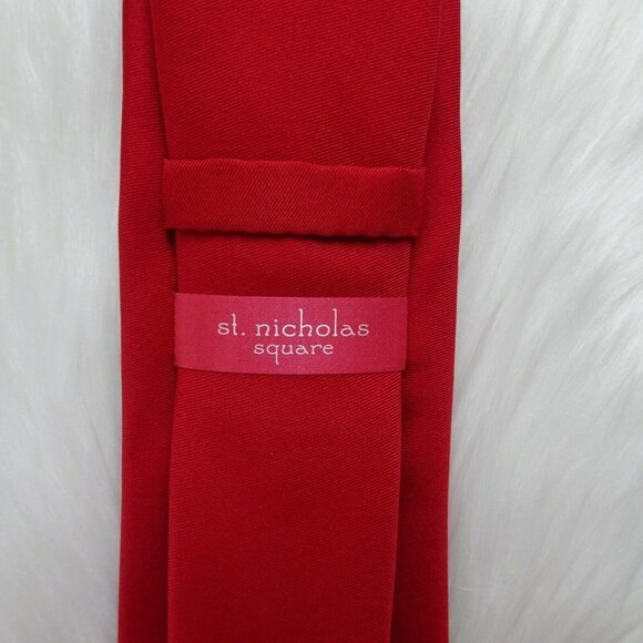 💰3/$25 NWT St. Nicholas Square Men's Neck Tie Holiday Christmas Party  Novelty - Picture 9 of 12